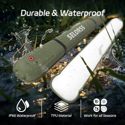 SELORSS Rechargeable Portable Spotlight Camping Lamp