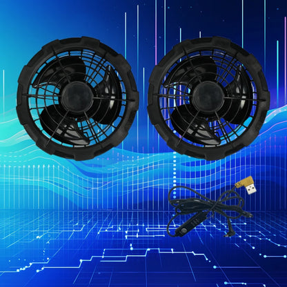 Breathable Sleeveless Cooling Fan Vest