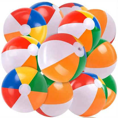 JOYFY Rainbow Beach Balls(12 Pack)