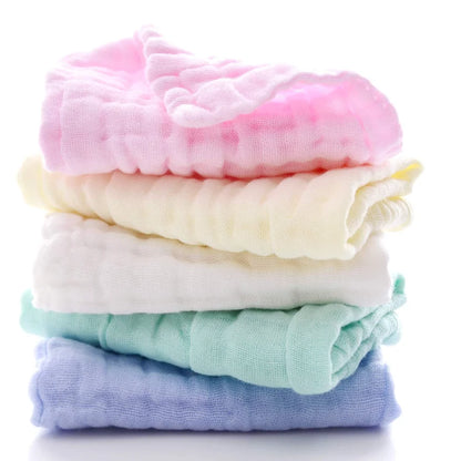 Natural Cotton Baby Washcloths for Sensitive Skin