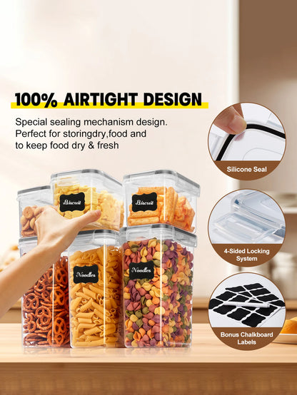 24/48pcs，Sealed food storage containers with LIDS