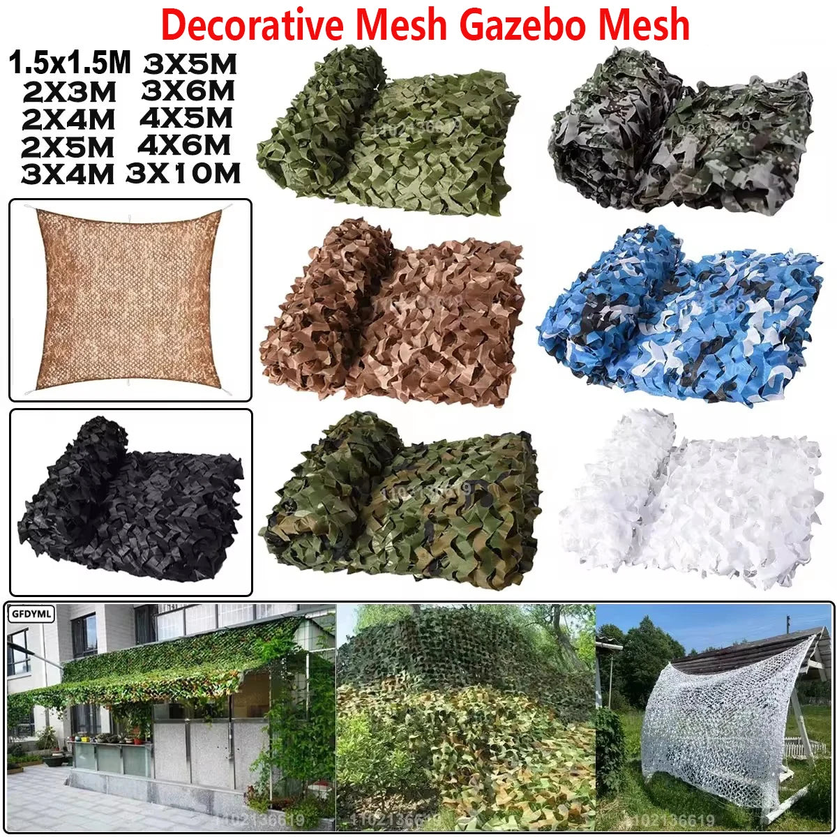 Sunshade Hunting Net